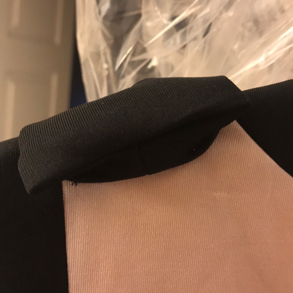 Betsey Johnson sleeveless lined  blush/black,NWT - Picture 15 of 16